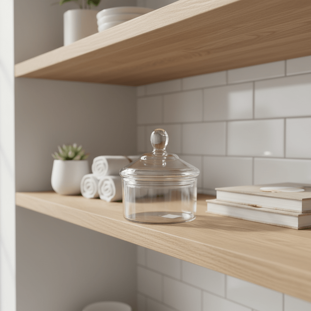 AKDC Elegant Round Airtight Acrylic Storage Canister in Clear Transparent Design with Secure Lid – Multipurpose Storage Jar, 13 × 17 cm - Al Kabayel Discount CentreAKDC Elegant Round Airtight Acrylic Storage Canister in Clear Transparent Design with Secure Lid – Multipurpose Storage Jar, 13 × 17 cmJars & Food SaversAKDCAl Kabayel Discount Centre