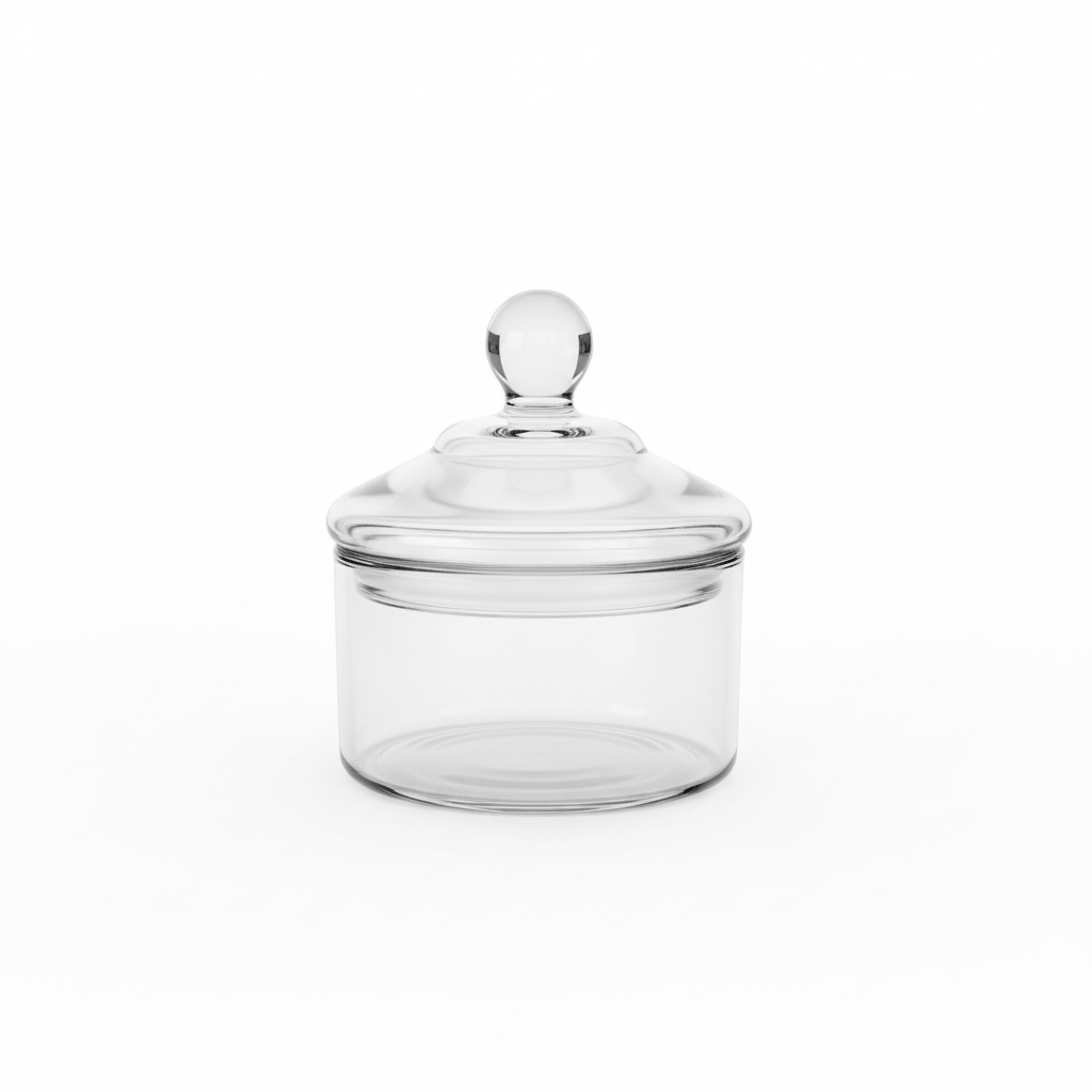 AKDC Elegant Round Airtight Acrylic Storage Canister in Clear Transparent Design with Secure Lid – Multipurpose Storage Jar, 13 × 17 cm - Al Kabayel Discount CentreAKDC Elegant Round Airtight Acrylic Storage Canister in Clear Transparent Design with Secure Lid – Multipurpose Storage Jar, 13 × 17 cmJars & Food SaversAKDCAl Kabayel Discount Centre