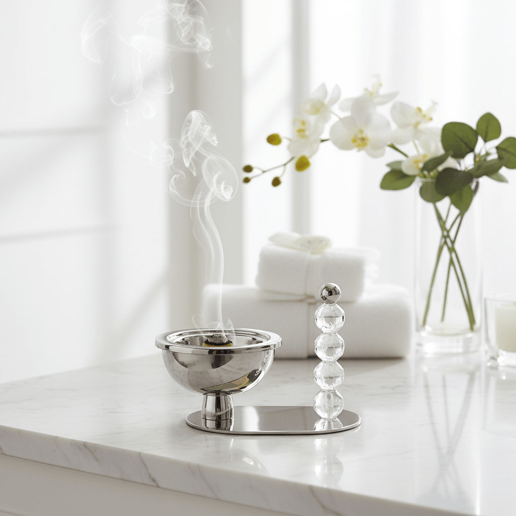 AKDC Elegant Stainless Steel Incense Burner Set – Dual Size Decorative Aroma Holders (10×8 cm & 14×10 cm) - Al Kabayel Discount CentreAKDC Elegant Stainless Steel Incense Burner Set – Dual Size Decorative Aroma Holders (10×8 cm & 14×10 cm)Incense BurnerAKDCAl Kabayel Discount Centre