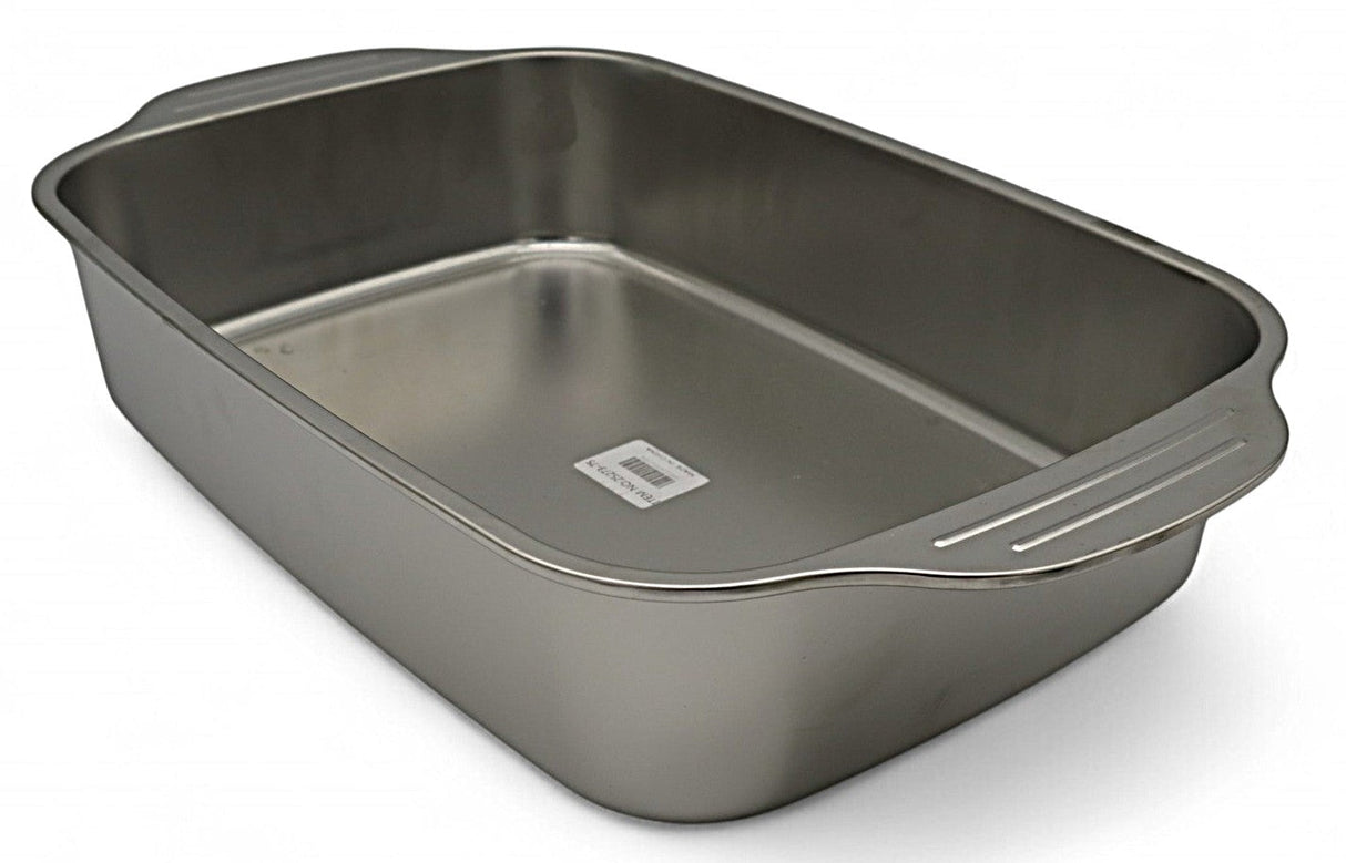 AKDC Extra - Large Stainless Steel Baking Tray – 46×27 cm, Ideal for Family Meals and Baking - Al Kabayel Discount CentreAKDC Extra - Large Stainless Steel Baking Tray – 46×27 cm, Ideal for Family Meals and BakingRoasting PansAKDCAl Kabayel Discount Centre