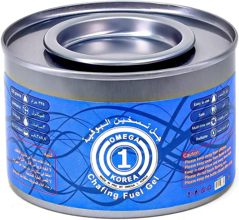 AKDC Falcon Chafing Fuel Gel Gas Dish Burner Can 195 Grams To Keep Food Warm with 3 Hours Burning Cooking Capacity - Easy to open - Camping & Hiking Tools & Accessories BBQ Grill Chafer (6) - Al Kabayel Discount CenterAKDC Falcon Chafing Fuel Gel Gas Dish Burner Can 195 Grams To Keep Food Warm with 3 Hours Burning Cooking Capacity - Easy to open - Camping & Hiking Tools & Accessories BBQ Grill Chafer (6)Barbecue & Outdoor DiningFALCONAl Kabayel Discount Center