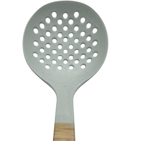 AKDC Fibre Ladle Turner Skimmer - 32cmX10cm - White&Wooden - Al Kabayel Discount CentreAKDC Fibre Ladle Turner Skimmer - 32cmX10cm - White&WoodenCookware AccessoriesAKDCAl Kabayel Discount Centre