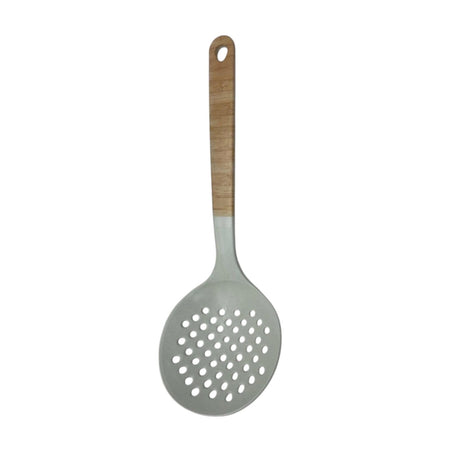 AKDC Fibre Ladle Turner Skimmer - 32cmX10cm - White&Wooden - Al Kabayel Discount CentreAKDC Fibre Ladle Turner Skimmer - 32cmX10cm - White&WoodenCookware AccessoriesAKDCAl Kabayel Discount Centre