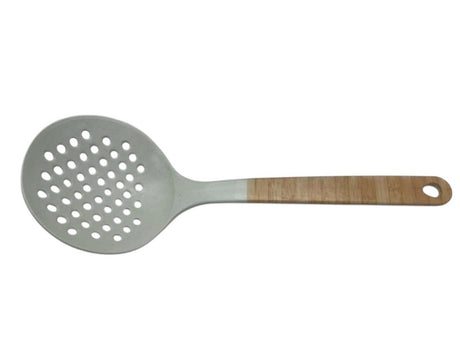 AKDC Fibre Ladle Turner Skimmer - 32cmX10cm - White&Wooden - Al Kabayel Discount CentreAKDC Fibre Ladle Turner Skimmer - 32cmX10cm - White&WoodenCookware AccessoriesAKDCAl Kabayel Discount Centre