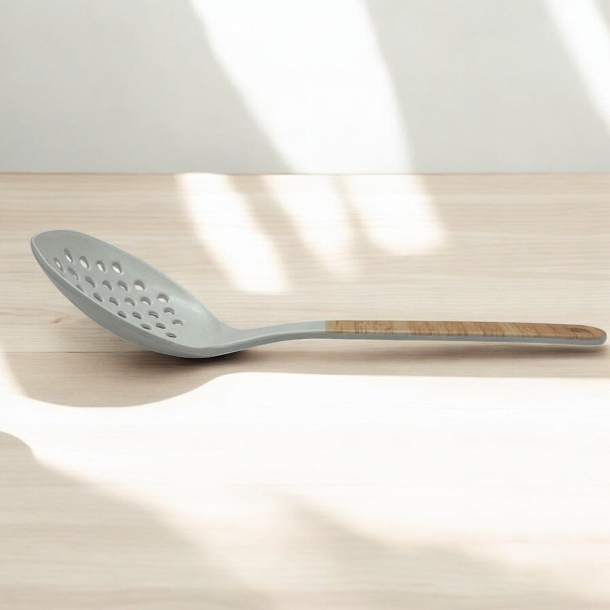 AKDC Fibre Ladle Turner Skimmer - 32cmX10cm - White&Wooden - Al Kabayel Discount CentreAKDC Fibre Ladle Turner Skimmer - 32cmX10cm - White&WoodenCookware AccessoriesAKDCAl Kabayel Discount Centre