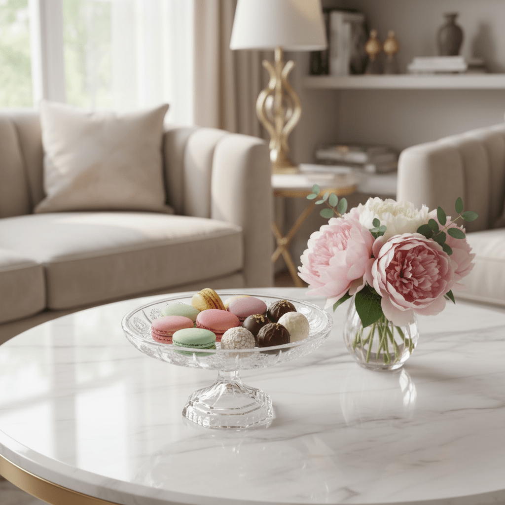 AKDC Footed Glass Candy Tray – Classic Elevated Glass Tray for Serving Sweets, Snacks & Dry Fruits 18×10 cm - Al Kabayel Discount CentreAKDC Footed Glass Candy Tray – Classic Elevated Glass Tray for Serving Sweets, Snacks & Dry Fruits 18×10 cmserving traysAKDCAl Kabayel Discount Centre