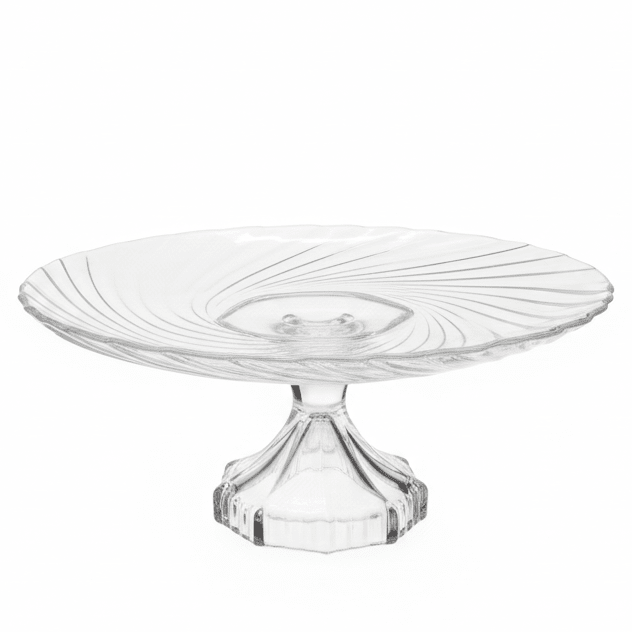 AKDC Footed Glass Fruit Plate – Decorative Elevated Plate for Serving Fruits, Desserts & Snacks 20×10 cm - Al Kabayel Discount CentreAKDC Footed Glass Fruit Plate – Decorative Elevated Plate for Serving Fruits, Desserts & Snacks 20×10 cmserving traysAKDCAl Kabayel Discount Centre