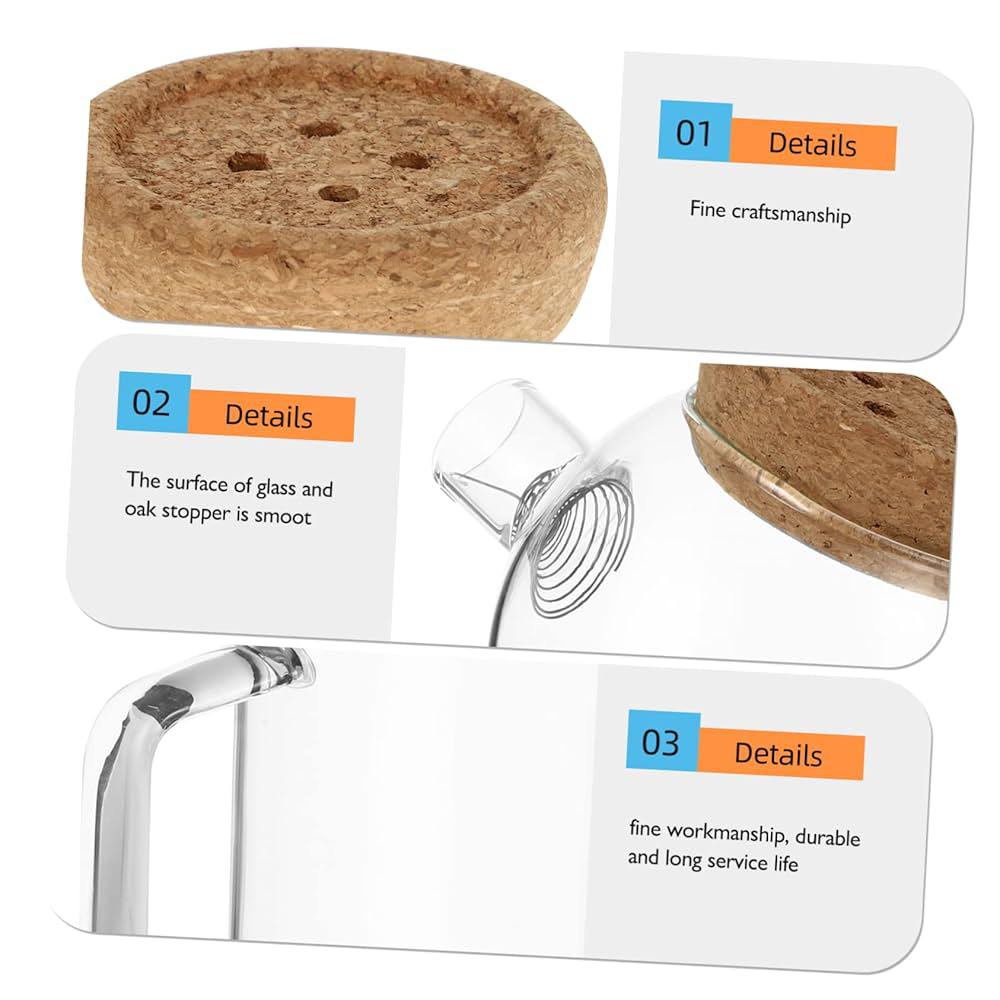 AKDC Glass Kettle 1200ml with Cork Lid, Clear & Transparent - Al Kabayel Discount CentreAKDC Glass Kettle 1200ml with Cork Lid, Clear & TransparentTea/Coffee PotsAKDCAl Kabayel Discount Centre