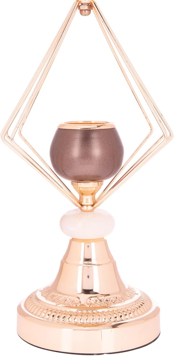 AKDC Gold Metal Decorative Candle Holder For Home Decoration L(16Cm) Xw(16Cm) Xh(46Cm) Golden - Al Kabayel Discount CenterAKDC Gold Metal Decorative Candle Holder For Home Decoration L(16Cm) Xw(16Cm) Xh(46Cm) GoldenHome Décor AccentsAKDCAl Kabayel Discount Center