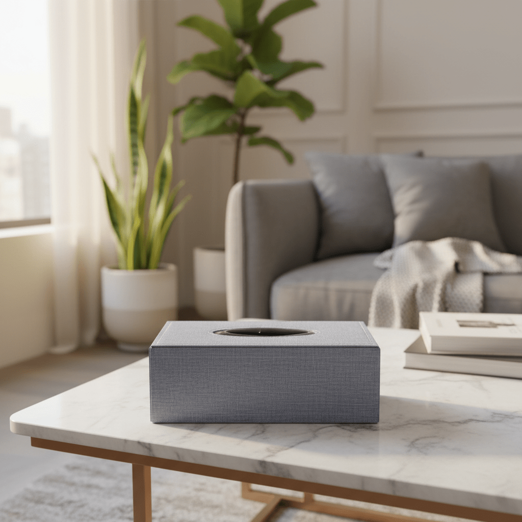 AKDC Gray Linen - Style Fabric Tissue Box Cover 13x25x8 Cm - Al Kabayel Discount CentreAKDC Gray Linen - Style Fabric Tissue Box Cover 13x25x8 CmNapkin Holders & Tissue BoxAKDCAl Kabayel Discount Centre