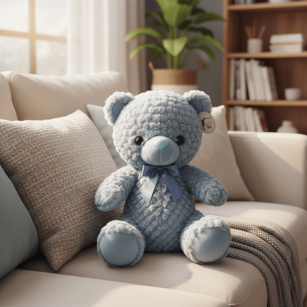 AKDC Gray Teddy Bear Soft Plush Toy with "I Love You" Printed Message – 30 cm Stuffed Animal - Al Kabayel Discount CentreAKDC Gray Teddy Bear Soft Plush Toy with "I Love You" Printed Message – 30 cm Stuffed AnimalToysAKDCAl Kabayel Discount Centre