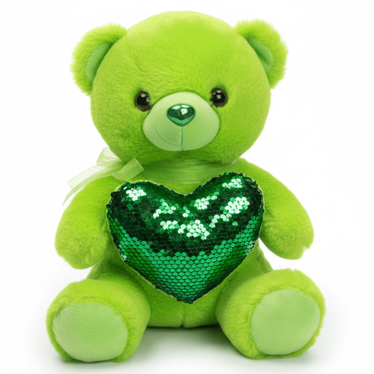 AKDC Green Color Teddy Bear Soft Plush Toy – 30 cm Stuffed Animal for Kids - Al Kabayel Discount CentreAKDC Green Color Teddy Bear Soft Plush Toy – 30 cm Stuffed Animal for KidsToysAKDCAl Kabayel Discount Centre