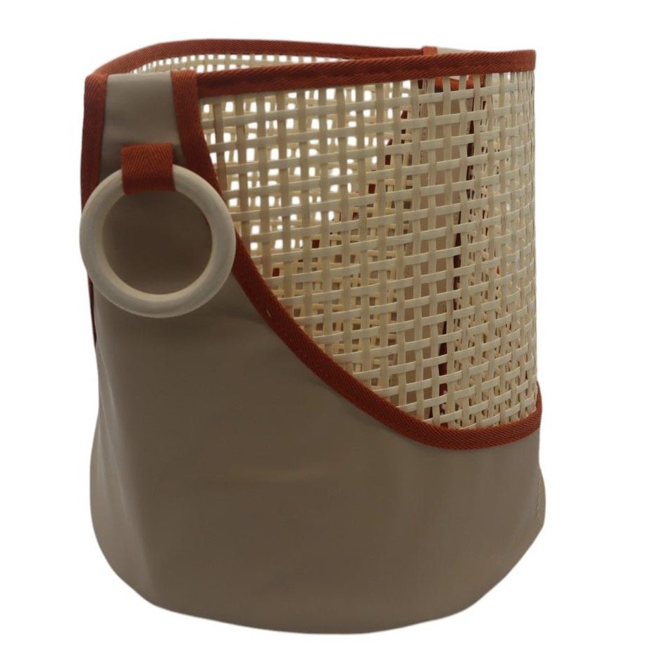AKDC Handcrafted Bamboo Storage Basket in Warm Brown Finish – 30cm Height × 30cm Width, Eco - Friendly, Stylish, and Perfectly Spacious Organizer for Home or Kitchen - Al Kabayel Discount CentreAKDC Handcrafted Bamboo Storage Basket in Warm Brown Finish – 30cm Height × 30cm Width, Eco - Friendly, Stylish, and Perfectly Spacious Organizer for Home or KitchenOrganizers & AccessoriesAKDCAl Kabayel Discount Centre