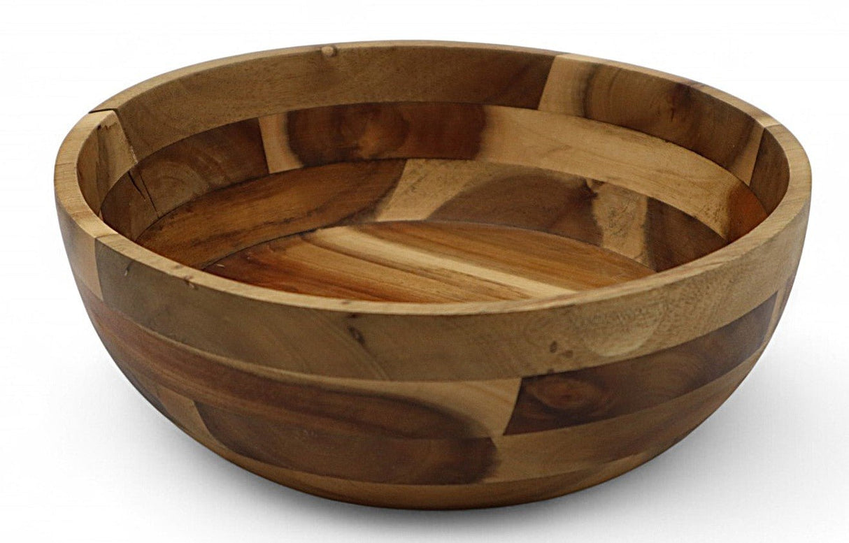 AKDC Handcrafted Wooden Bowl – 23×8 cm, Rustic and Durable for Everyday Use - Al Kabayel Discount CentreAKDC Handcrafted Wooden Bowl – 23×8 cm, Rustic and Durable for Everyday UseBowlsAKDCAl Kabayel Discount Centre