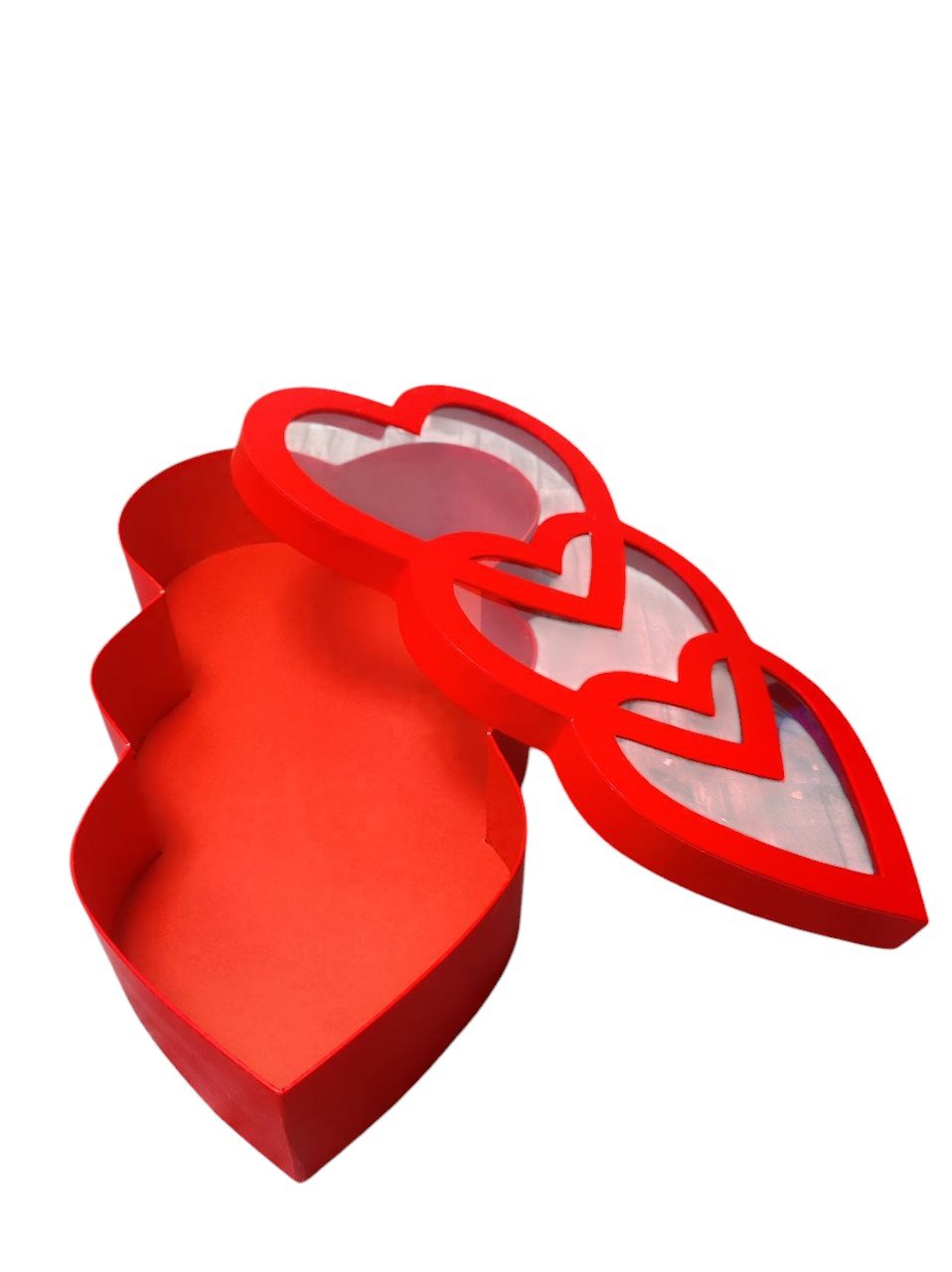 AKDC Heart Shape Tripple Gift Box Premium Packaging for Special Occasions Weddings Valentine's Day and Gifts Elegant Heart Shaped Box Set for Unique Presentations - 46cmX28cmX9cm - Red - Al Kabayel Discount CentreAKDC Heart Shape Tripple Gift Box Premium Packaging for Special Occasions Weddings Valentine's Day and Gifts Elegant Heart Shaped Box Set for Unique Presentations - 46cmX28cmX9cm - RedPacking MaterialsAKDCAl Kabayel Discount Centre