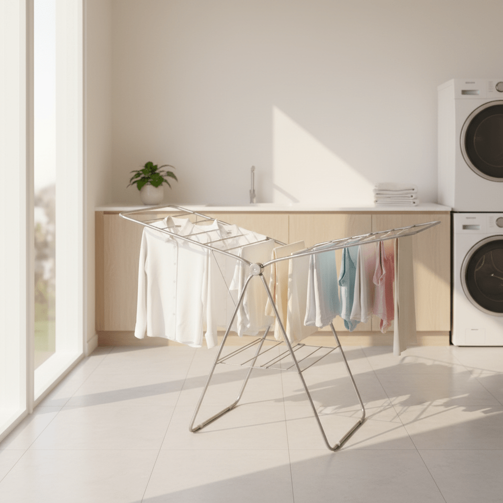 AKDC Heavy - Duty Metal Clothes Dryer Rack – 20kg Load Capacity, Foldable Design, Assorted Colors - Al Kabayel Discount CentreAKDC Heavy - Duty Metal Clothes Dryer Rack – 20kg Load Capacity, Foldable Design, Assorted ColorsCloth DryerAKDCAl Kabayel Discount Centre