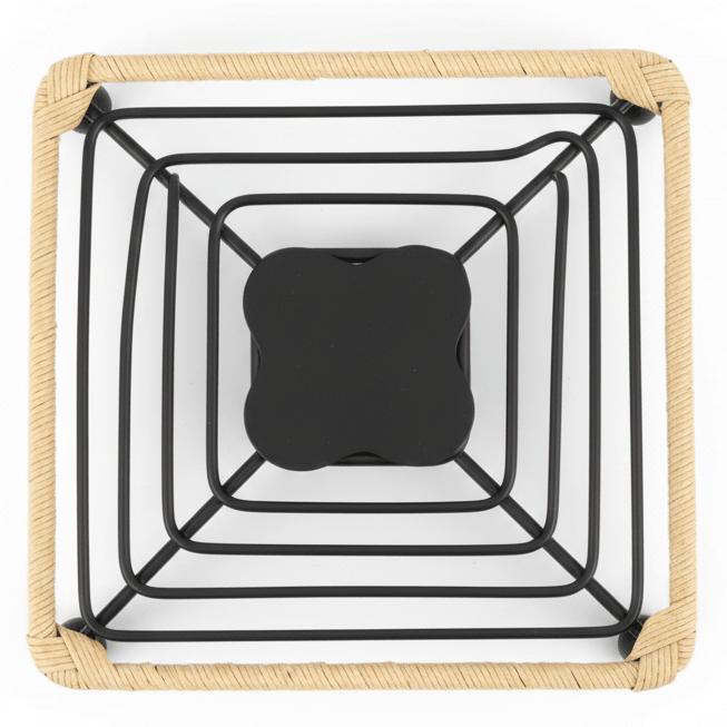 AKDC Heavy - Duty Square Black Metal Trivet for Hot Pots, Pans & Serving Dishes with Heat Protection – 15cm - Al Kabayel Discount CentreAKDC Heavy - Duty Square Black Metal Trivet for Hot Pots, Pans & Serving Dishes with Heat Protection – 15cmKitchen Utensils & GadgetsAKDCAl Kabayel Discount Centre