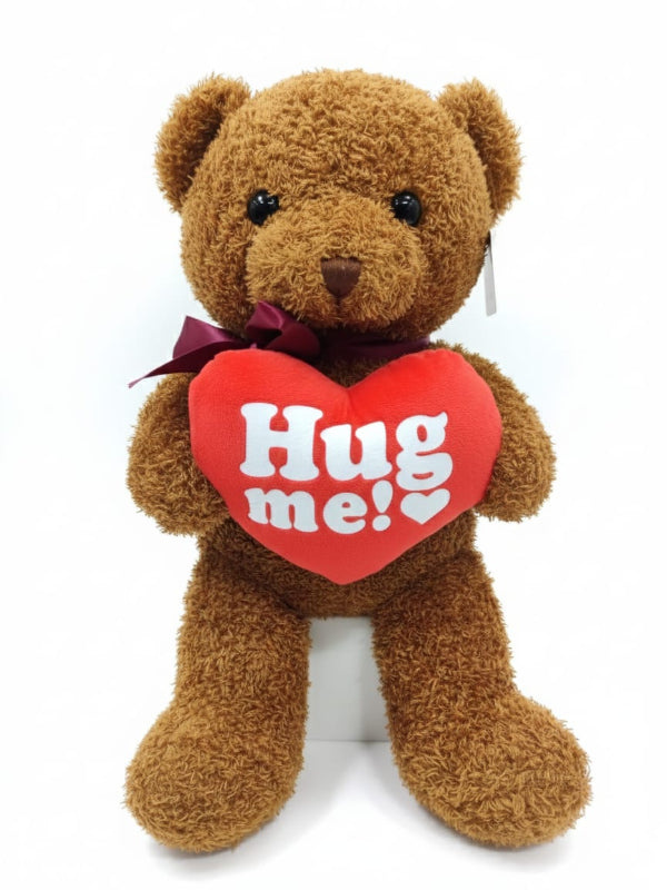 AKDC Hug Me Teddy Bear (45 cm) – Light Brown Soft Plush - Al Kabayel Discount CentreAKDC Hug Me Teddy Bear (45 cm) – Light Brown Soft PlushToysAKDCAl Kabayel Discount Centre