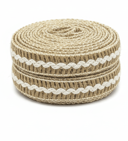 AKDC Jute Lace Ribbon 1cm*10Meter for Craft Works - Al Kabayel Discount CentreAKDC Jute Lace Ribbon 1cm*10Meter for Craft WorksCraft SuppliesAKDCAl Kabayel Discount Centre