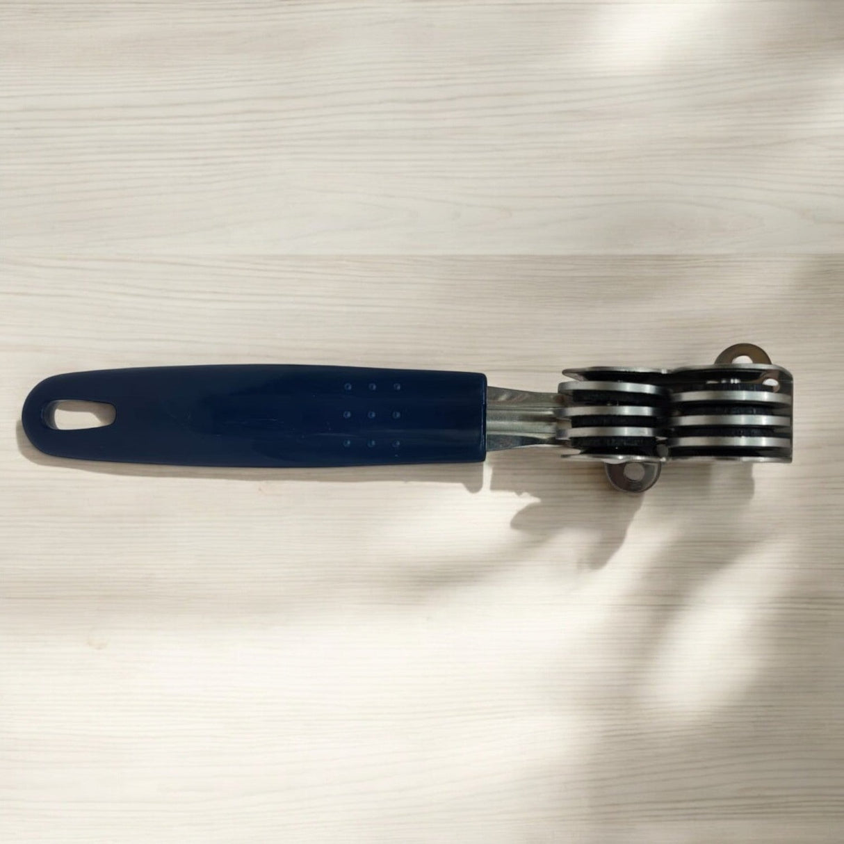 AKDC Knife Sharpener Plastic Handle - 19cm - Blue&Steel - Al Kabayel Discount CentreAKDC Knife Sharpener Plastic Handle - 19cm - Blue&SteelKitchen Utensils & GadgetsAKDCAl Kabayel Discount Centre