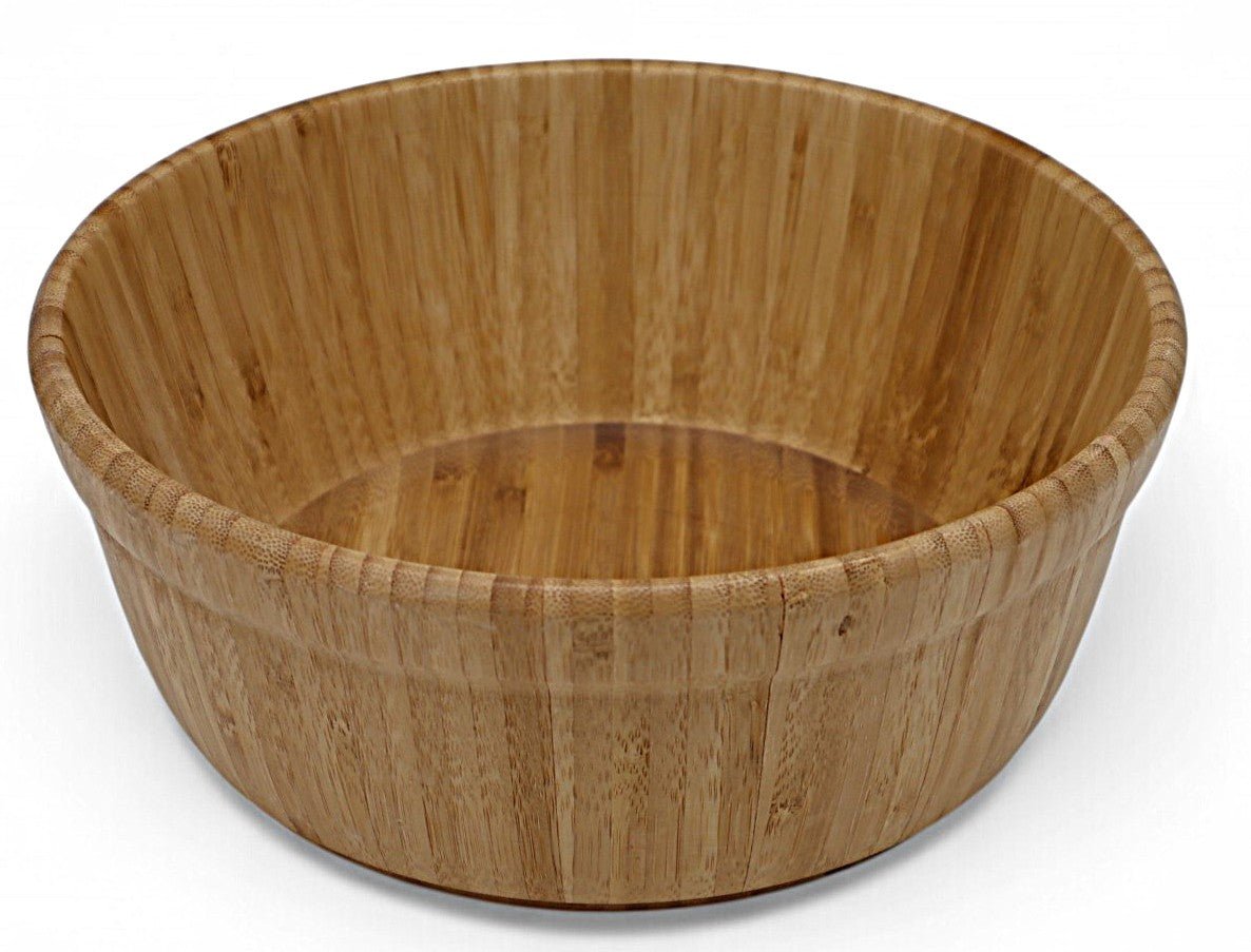 AKDC Large Bamboo Bowl – 26×12 cm, Perfect for Salads and Sharing Meals - Al Kabayel Discount CentreAKDC Large Bamboo Bowl – 26×12 cm, Perfect for Salads and Sharing MealsBowlsAKDCAl Kabayel Discount Centre