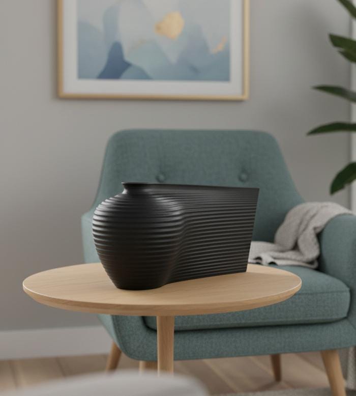 AKDC Large Black Hard Plastic Vase – 40×20.5 cm Durable Indoor/Outdoor Décor - Al Kabayel Discount CentreAKDC Large Black Hard Plastic Vase – 40×20.5 cm Durable Indoor/Outdoor DécorFlower/Plant PotsAKDCAl Kabayel Discount Centre