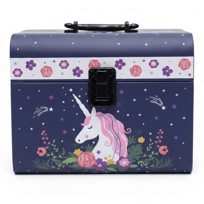 AKDC Large Navy Blue Unicorn Printed Cardboard Gift Box with Handle for Event Favors, Birthday Gifts & Treat Packaging – 21×16.5 cm - Al Kabayel Discount CentreAKDC Large Navy Blue Unicorn Printed Cardboard Gift Box with Handle for Event Favors, Birthday Gifts & Treat Packaging – 21×16.5 cmPacking & Wrapping SuppliesAKDCAl Kabayel Discount Centre