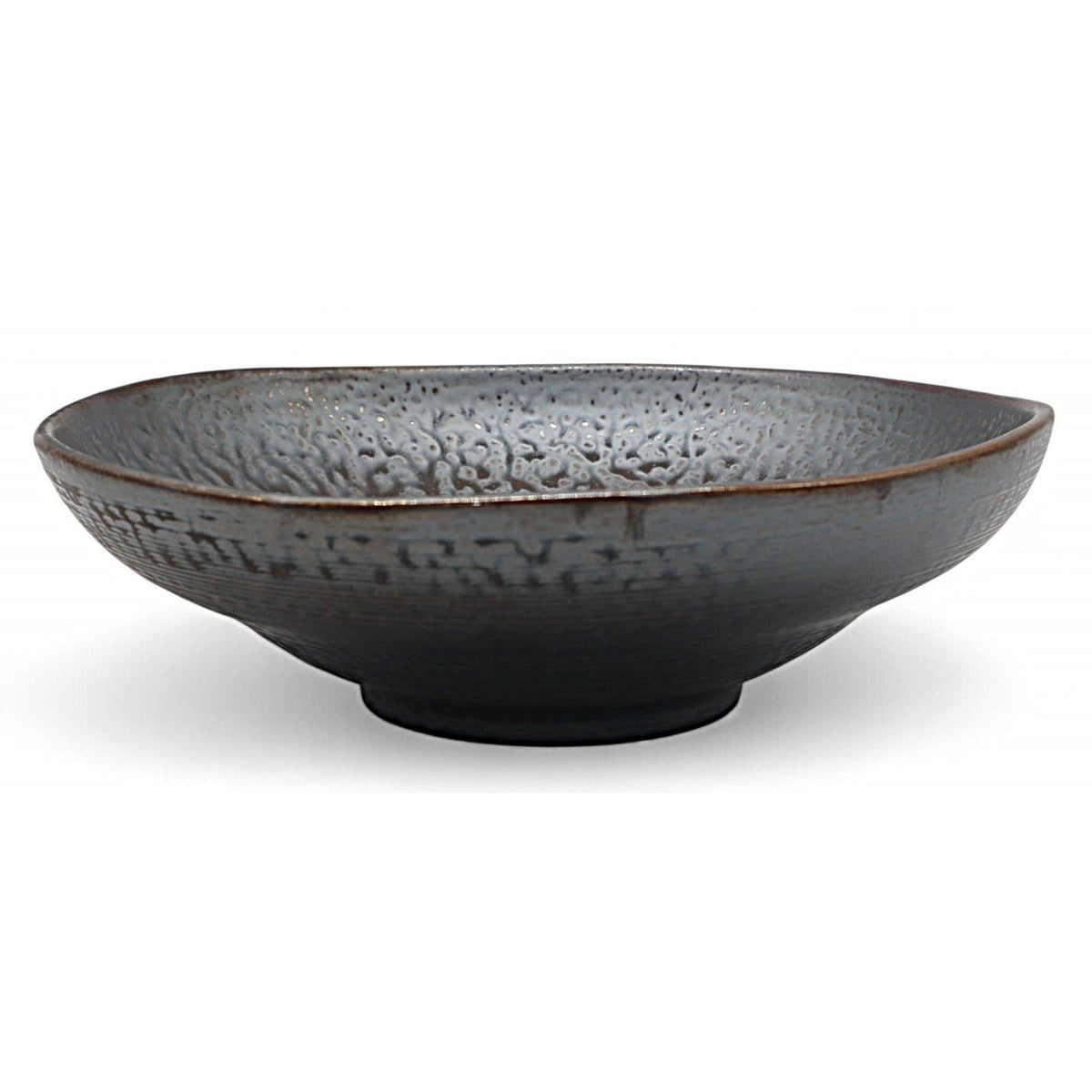 AKDC Large Rustic Ceramic Bowl – 25×8 cm, Timeless Handmade Design - Al Kabayel Discount CentreAKDC Large Rustic Ceramic Bowl – 25×8 cm, Timeless Handmade DesignBowlsAKDCAl Kabayel Discount Centre