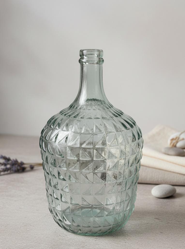 AKDC Large Transparent Glass Vase – 4 Litre Capacity Floral Display Container - Al Kabayel Discount CentreAKDC Large Transparent Glass Vase – 4 Litre Capacity Floral Display ContainerFlower/Plant PotsAKDCAl Kabayel Discount Centre