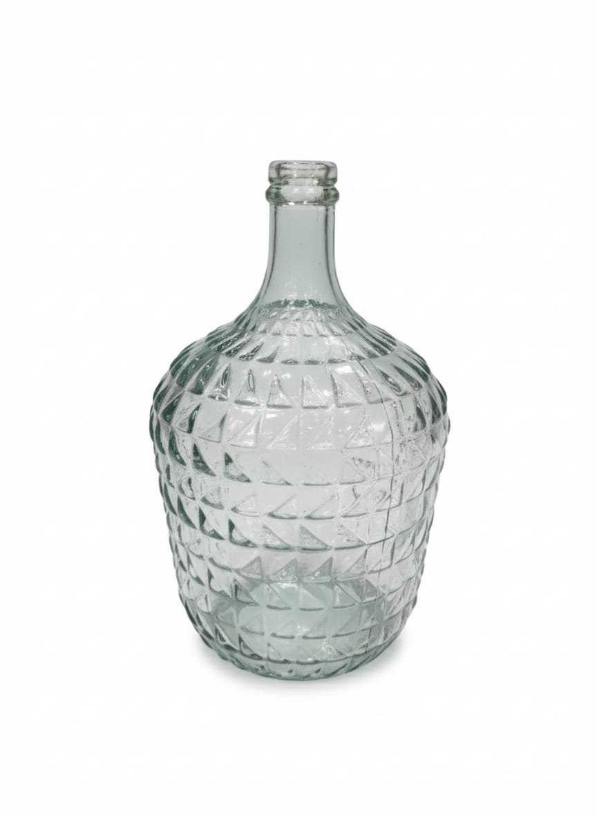 AKDC Large Transparent Glass Vase – 4 Litre Capacity Floral Display Container - Al Kabayel Discount CentreAKDC Large Transparent Glass Vase – 4 Litre Capacity Floral Display ContainerFlower/Plant PotsAKDCAl Kabayel Discount Centre