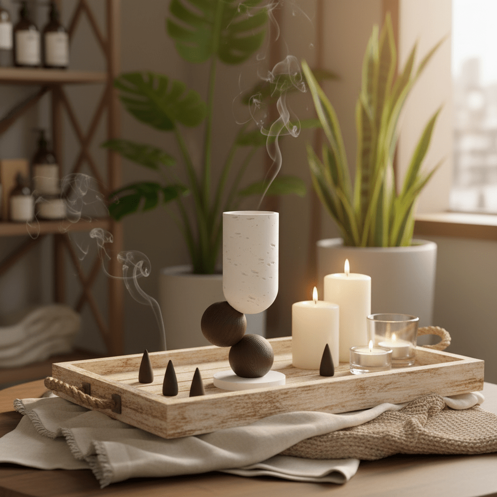 AKDC Large White Ceramic Cylindrical Incense Burner – Decorative and Functional Aromatherapy Accessory for Home – 23 cm - Al Kabayel Discount CentreAKDC Large White Ceramic Cylindrical Incense Burner – Decorative and Functional Aromatherapy Accessory for Home – 23 cmCeramic Incense BurnerAKDCAl Kabayel Discount Centre