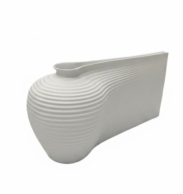 AKDC Large White Hard Plastic Vase – 40×20.5 cm Strong Decorative Planter Vase - Al Kabayel Discount CentreAKDC Large White Hard Plastic Vase – 40×20.5 cm Strong Decorative Planter VaseFlower/Plant PotsAKDCAl Kabayel Discount Centre