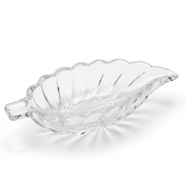 AKDC Leaf - Shaped Glass Sauce Bowl – Decorative Leaf Design Bowl for Dips, Sauces & Condiments 12×7 cm - Al Kabayel Discount CentreAKDC Leaf - Shaped Glass Sauce Bowl – Decorative Leaf Design Bowl for Dips, Sauces & Condiments 12×7 cmBowlsAKDCAl Kabayel Discount Centre