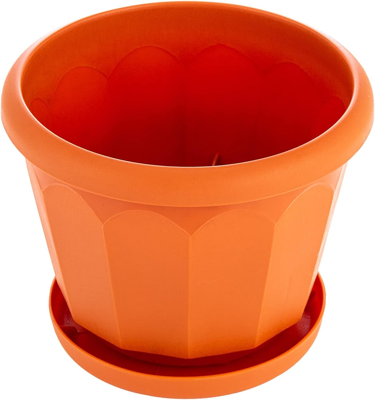 AKDC Lilly Planter W/Tray L(13CM) xW(10cm) xH(10cm) White - Al Kabayel Discount CentreAKDC Lilly Planter W/Tray L(13CM) xW(10cm) xH(10cm) WhiteFlower/Plant PotsAKDCAl Kabayel Discount Centre