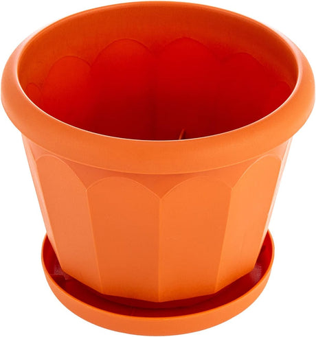 AKDC Lilly Planter W/Tray L(13CM) xW(10cm) xH(10cm) White - Al Kabayel Discount CentreAKDC Lilly Planter W/Tray L(13CM) xW(10cm) xH(10cm) WhiteFlower/Plant PotsAKDCAl Kabayel Discount Centre