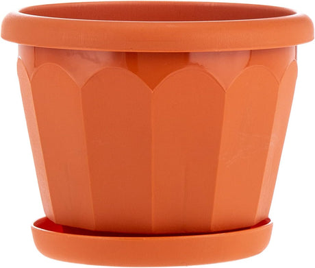 AKDC Lilly Planter W/Tray L(13CM) xW(10cm) xH(10cm) White - Al Kabayel Discount CentreAKDC Lilly Planter W/Tray L(13CM) xW(10cm) xH(10cm) WhiteFlower/Plant PotsAKDCAl Kabayel Discount Centre