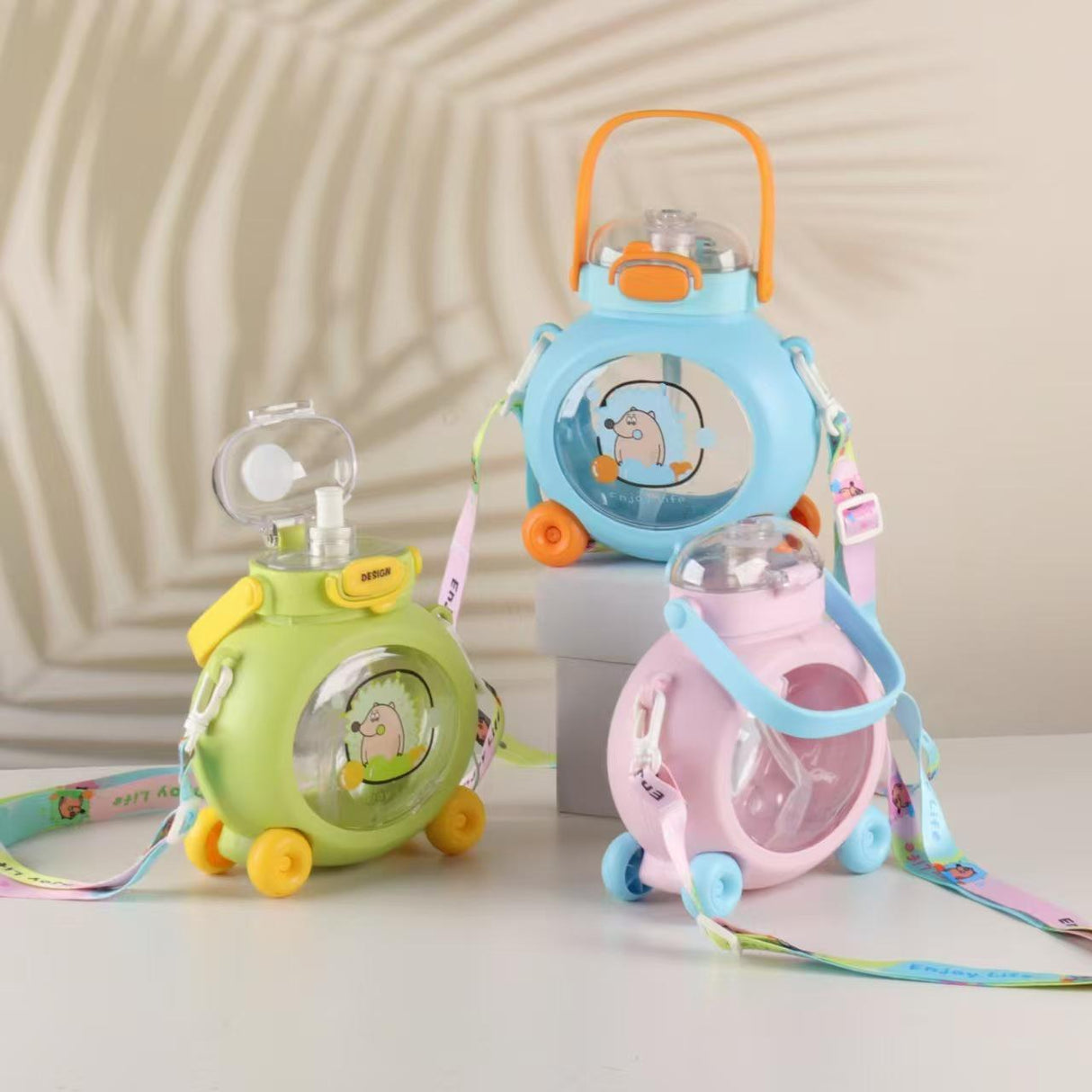 AKDC Little Hedgehog Kids Water Bottle 800ml, PP Material Body, Green - Yellow - Al Kabayel Discount CentreAKDC Little Hedgehog Kids Water Bottle 800ml, PP Material Body, Green - YellowWater BottlesAKDCAl Kabayel Discount Centre