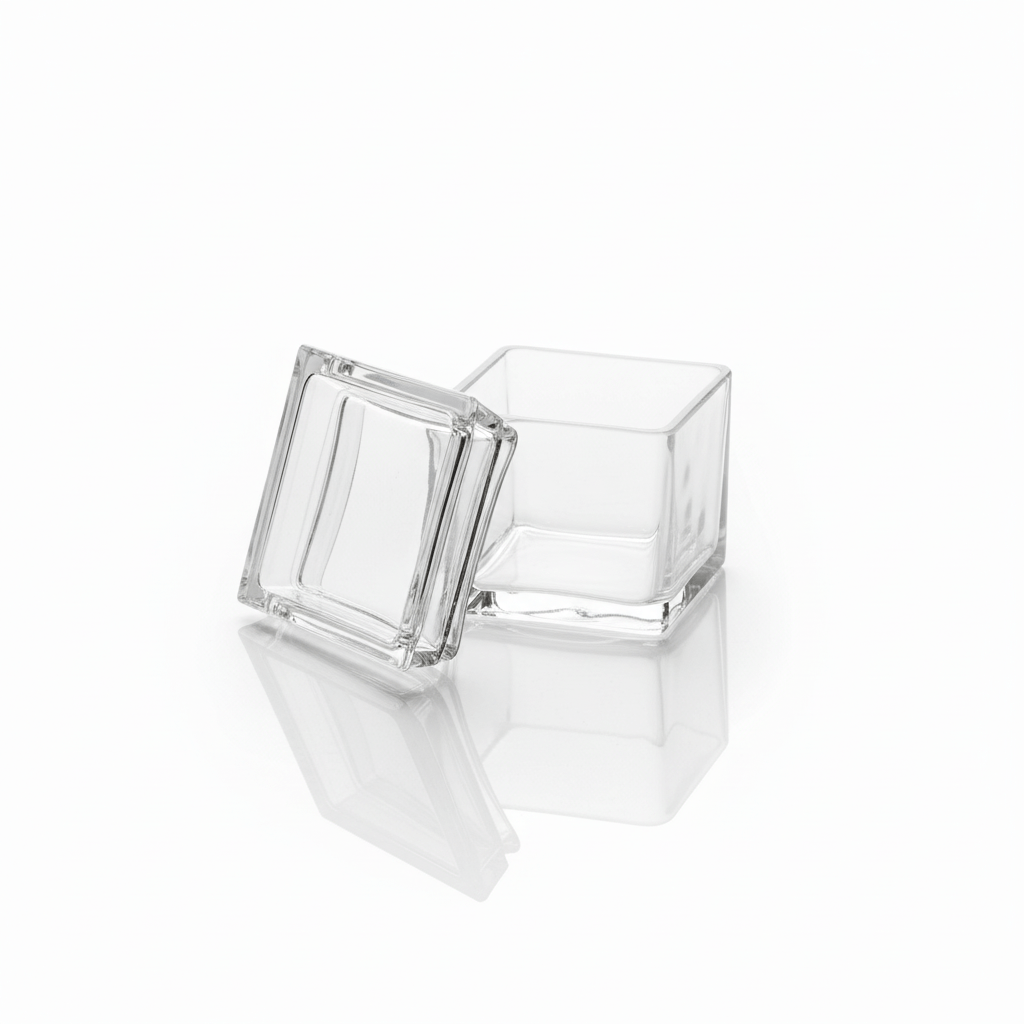 AKDC Luxury Square Airtight Acrylic Storage Canister in Crystal Clear Transparent Design – Elegant Kitchen Jar, 400 ml - Al Kabayel Discount CentreAKDC Luxury Square Airtight Acrylic Storage Canister in Crystal Clear Transparent Design – Elegant Kitchen Jar, 400 mlJars & Food SaversAKDCAl Kabayel Discount Centre