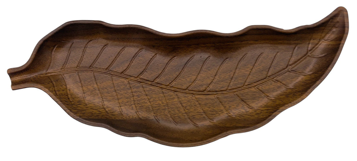 AKDC Melamine Leaf Serving Tray 36.5cm*12.5cm, Brown - Al Kabayel Discount CentreAKDC Melamine Leaf Serving Tray 36.5cm*12.5cm, BrownServing TraysAKDCAl Kabayel Discount Centre