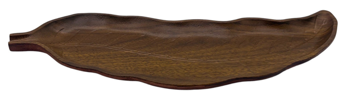 AKDC Melamine Leaf Serving Tray 36.5cm*12.5cm, Brown - Al Kabayel Discount CentreAKDC Melamine Leaf Serving Tray 36.5cm*12.5cm, BrownServing TraysAKDCAl Kabayel Discount Centre