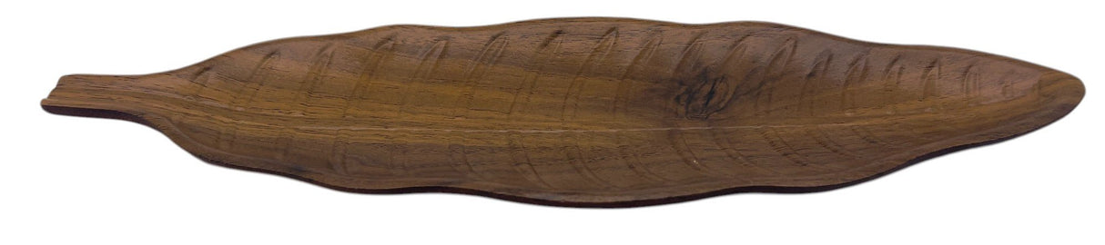 AKDC Melamine Leaf Serving Tray 37cm*14cm, Brown - Al Kabayel Discount CentreAKDC Melamine Leaf Serving Tray 37cm*14cm, BrownServing TraysAKDCAl Kabayel Discount Centre