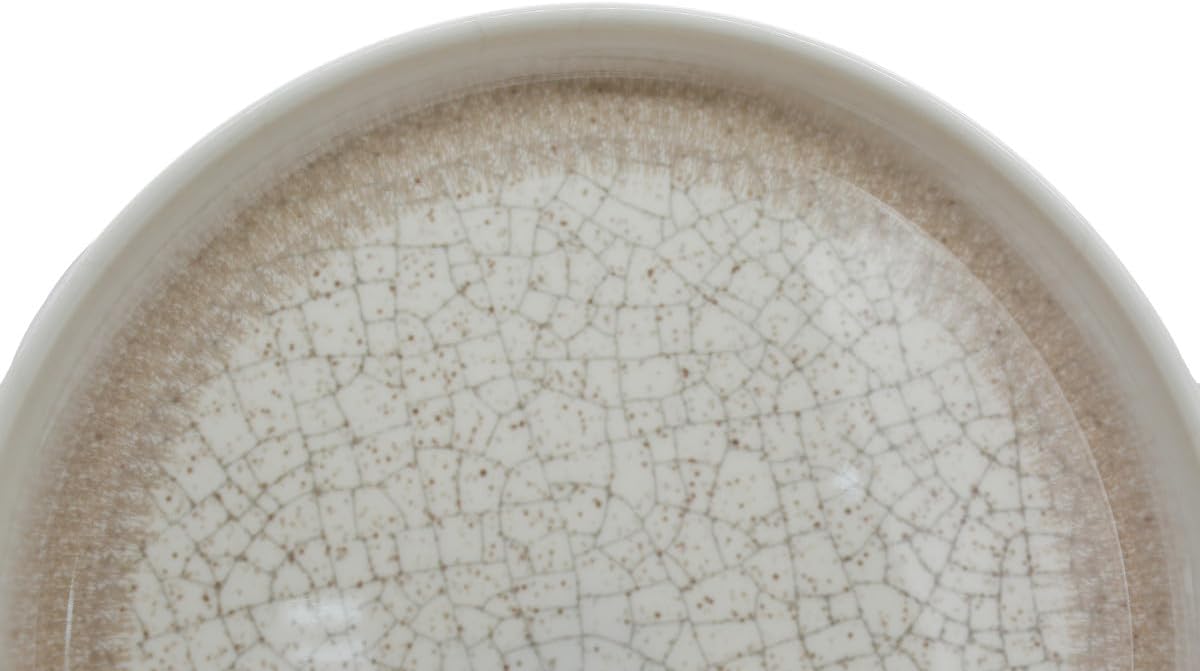 AKDC Melamine Round Dinner Plate - 26CM - Offwhite&Brown - Al Kabayel Discount CentreAKDC Melamine Round Dinner Plate - 26CM - Offwhite&BrownPlatesAKDCAl Kabayel Discount Centre