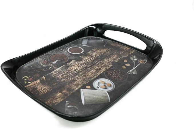 AKDC Melamine Tray 12.25inch length * 9.6inch width Multicolor - Al Kabayel Discount CentreAKDC Melamine Tray 12.25inch length * 9.6inch width MulticolorPlatesAl Kabayel Discount CentreAl Kabayel Discount Centre