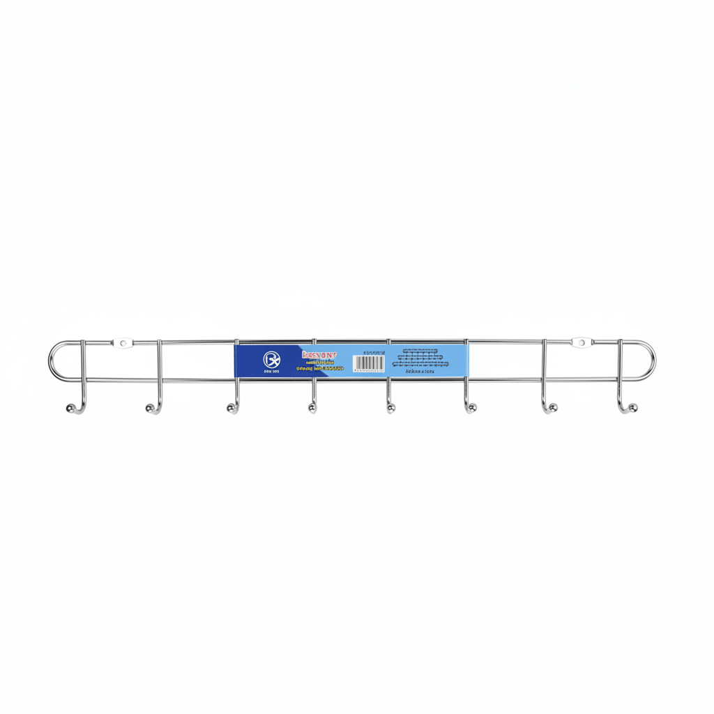 AKDC Metal 8 - Way Hanger | Silver Chrome - Al Kabayel Discount CentreAKDC Metal 8 - Way Hanger | Silver ChromeOrganizers & AccessoriesAKDCAl Kabayel Discount Centre
