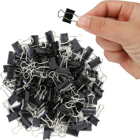 AKDC Metal Binder Clips High Quality Steel Strong Clamping Force 19mm Set Of 40pcs - Al Kabayel Discount CentreAKDC Metal Binder Clips High Quality Steel Strong Clamping Force 19mm Set Of 40pcsPaper Clips, Staples & FastenersAKDCAl Kabayel Discount Centre