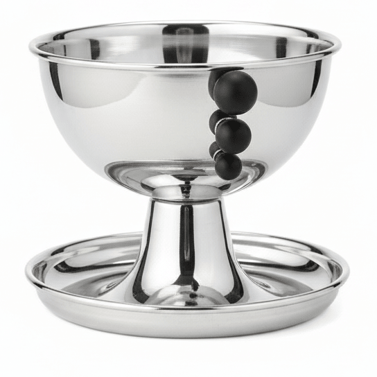 AKDC metal footed silver candy bowl decorative serving dish luxury table display 15*15cm - Al Kabayel Discount CentreAKDC metal footed silver candy bowl decorative serving dish luxury table display 15*15cmBowlsAKDCAl Kabayel Discount Centre