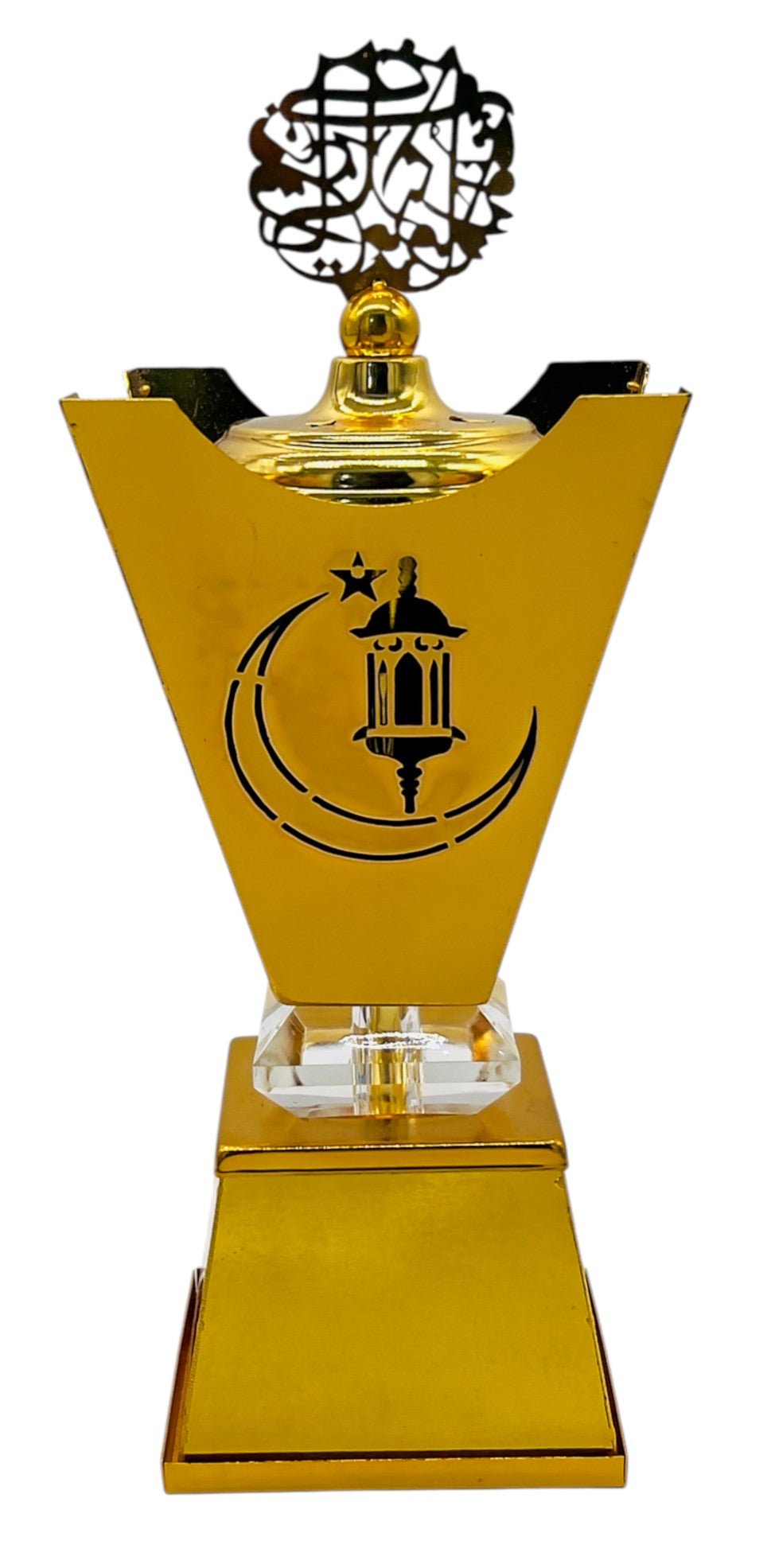 AKDC Metal Incense Burner 25cm*10cm, Gold - NF34958P - Al Kabayel Discount CentreAKDC Metal Incense Burner 25cm*10cm, Gold - NF34958PHome Décor AccentsAKDCAl Kabayel Discount Centre