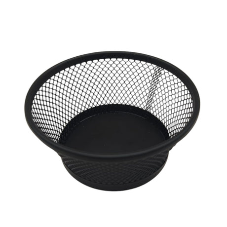 AKDC Metal Mesh Desk Organizer Holder, Size (11X5X8Cm), Bowl Shape - Black Color - Al Kabayel Discount CentreAKDC Metal Mesh Desk Organizer Holder, Size (11X5X8Cm), Bowl Shape - Black ColorSTATIONERYAKDCAl Kabayel Discount Centre