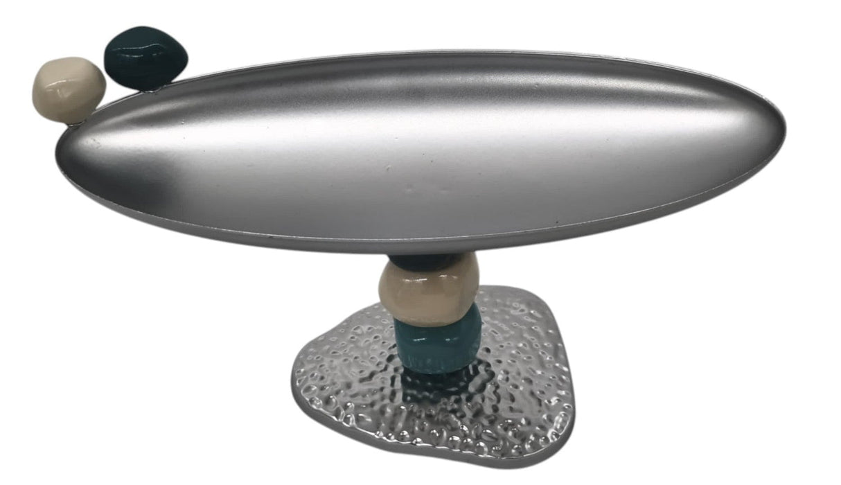 AKDC Metal Oval Footed Candy Tray 23cm*12cm*9cm, Multicolour - Al Kabayel Discount CentreAKDC Metal Oval Footed Candy Tray 23cm*12cm*9cm, MulticolourServing TraysAKDCAl Kabayel Discount Centre