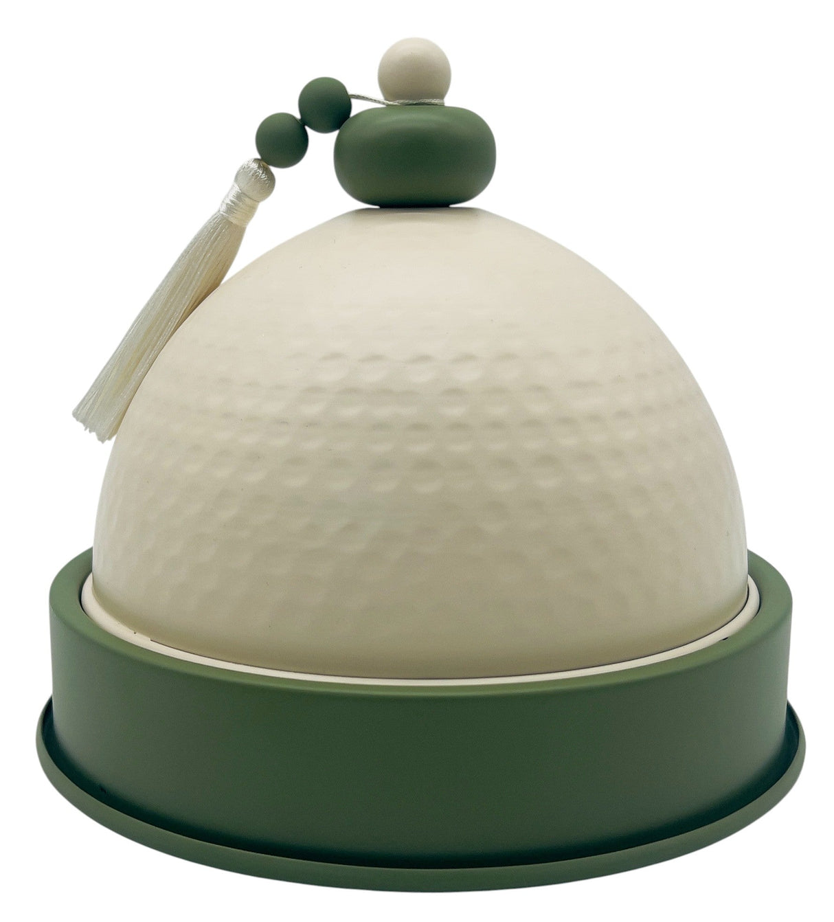 AKDC Metal Tajine 19cm*18cm, Ivory/Green - Al Kabayel Discount CentreAKDC Metal Tajine 19cm*18cm, Ivory/GreenBowlsAKDCAl Kabayel Discount Centre